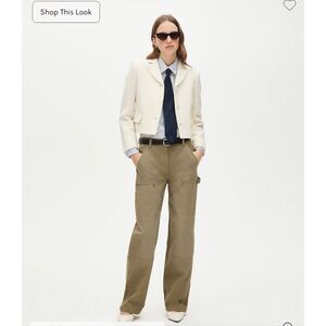 J. Crew Painter pant in cotton canvas in Tuscan Olive NWT size 32